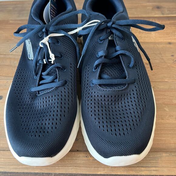 Men\'s Navy Blue Skechers Size‎ 8.5 NEW main image 5